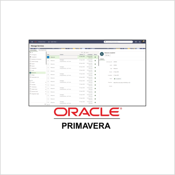 Hands-On Training for Oracle Primavera Cloud Administrators