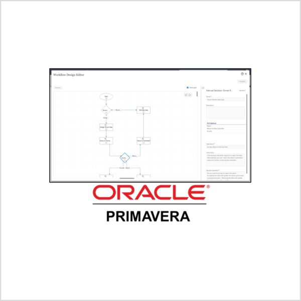 Worksflows, Forms & Services using Oracle Primavera Cloud